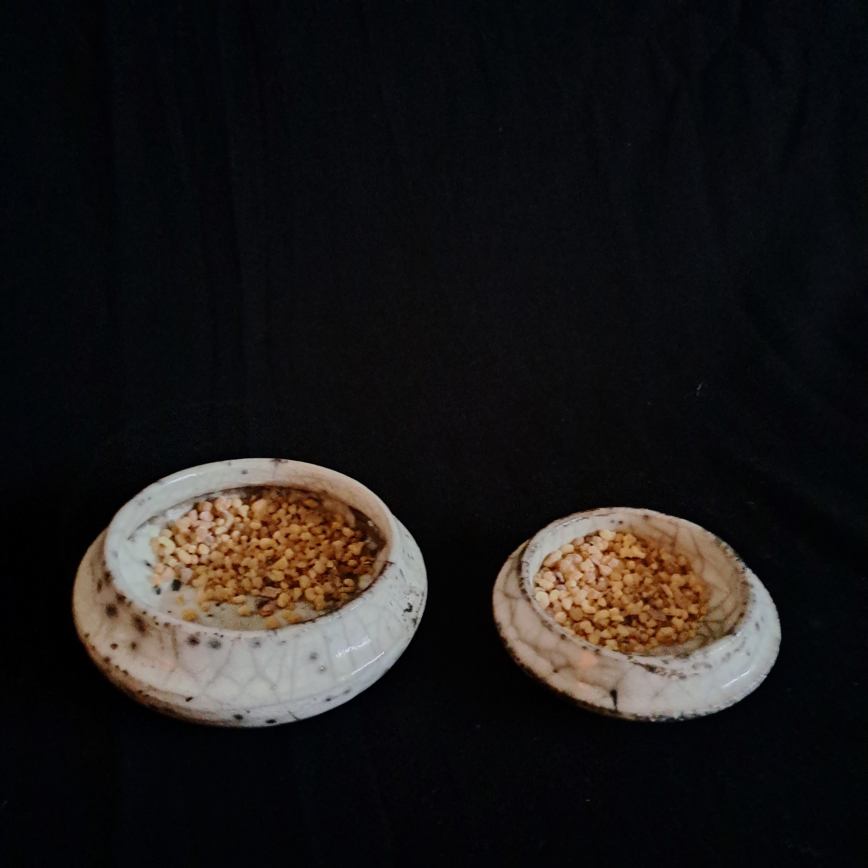 Ceramic Resin Bowl | Resin Ceramic Holder | Ceramic Small Bowl | Mini Ceramic Bowl | Handmade Ceramic Incense Bowl