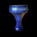 Blue Raku Handmade Copalera | Rustic Copal Burner | Ceremonial Chalice For Rituals | Raku Copalero For Shamans | Resin Burner