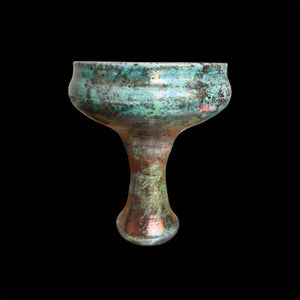 Raku Handmade Smudge Bowl | Rustic Copal Burner | Ceremonial Chalice For Rituals | Raku Copalero For Shamans | Resin Burner | Mexica | Aztec