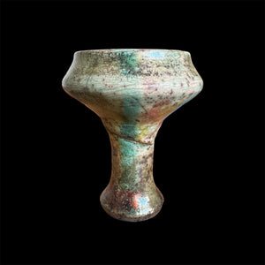 Small Raku handmade Smudge bowl  Rustic Copal burner | Ceremonial chalice for rituals | Raku copaleroa for Shamans | Smudge Bowl For Rituals