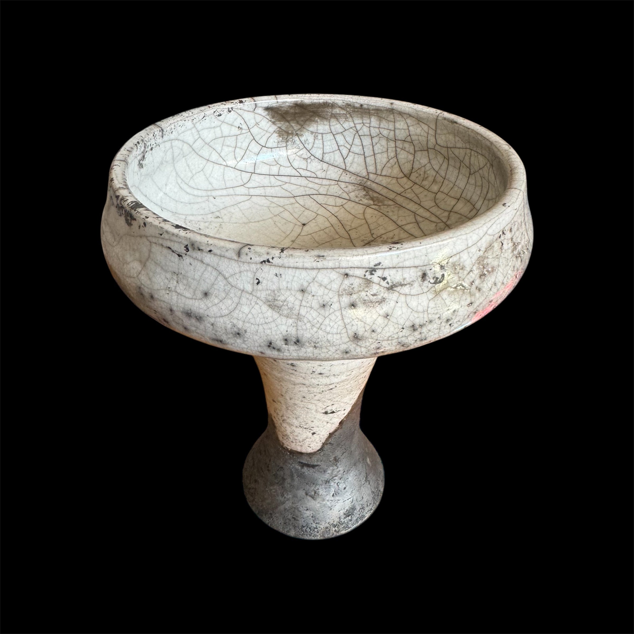 Raku Handmade Smudge Bowl | Rustic Copal Burner | Ceremonial Chalice For Rituals | Raku Copalero For Shamans | Resin Burner