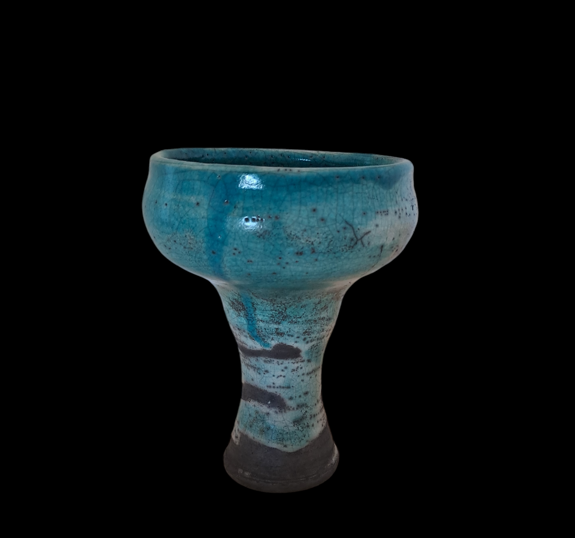 Raku Handmade Copalera | Rustic Copal Burner | Ceremonial Chalice For Rituals | Raku Copalero For Shamans | Resin Burner