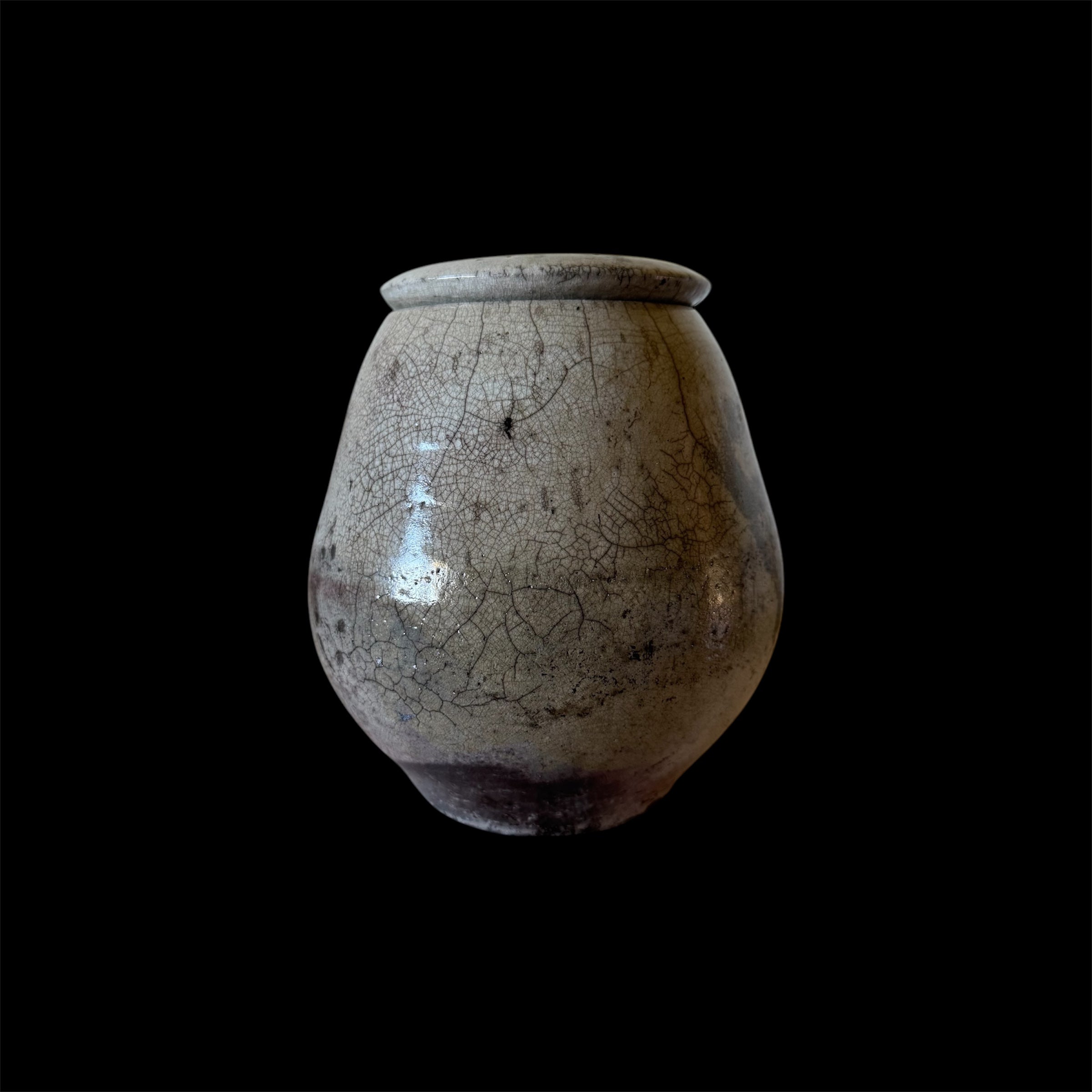 Raku Cremation Urn | Fine Art Raku Urn | HandCrafted Unique Urn | Unique Urn For Ashes | Cremation Urn