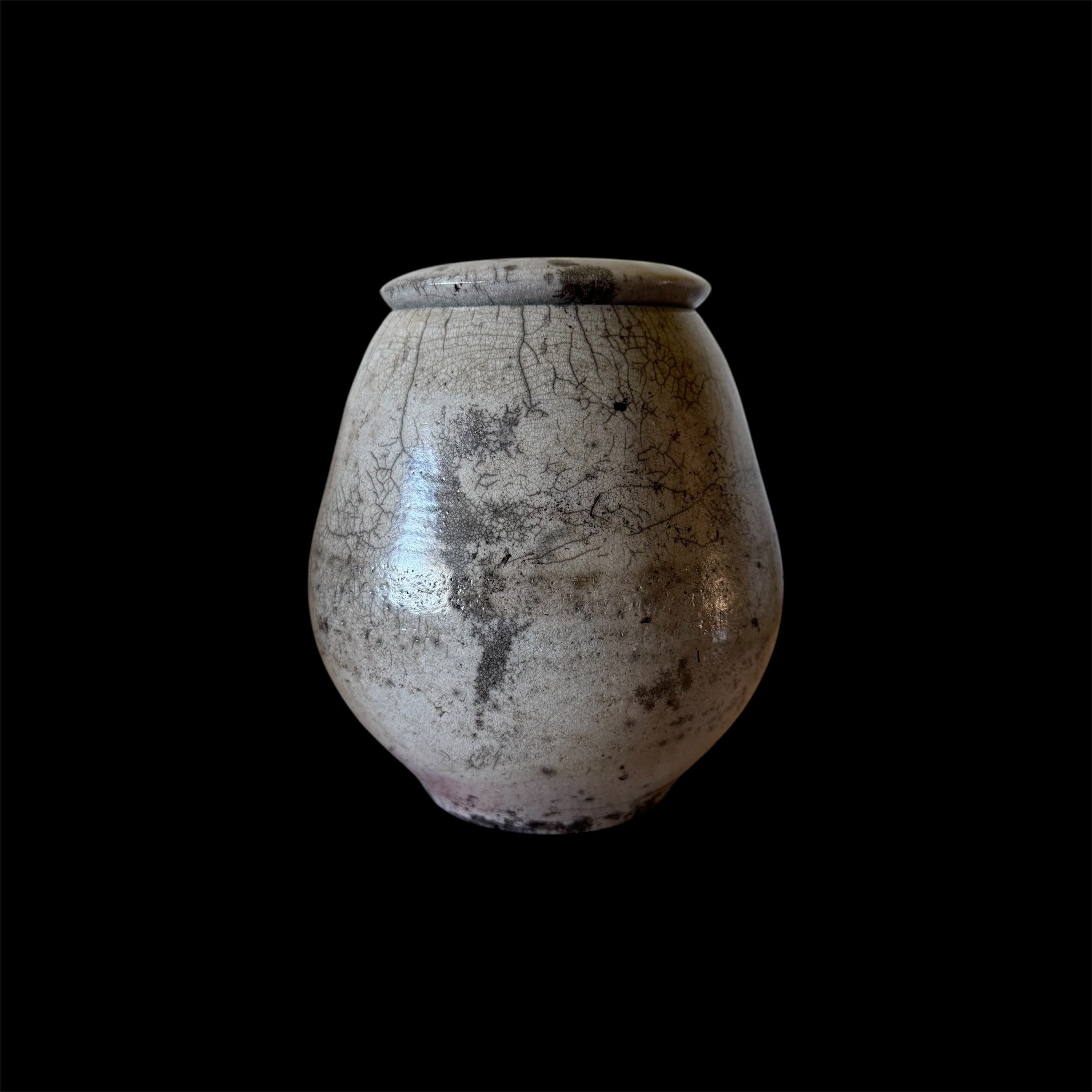 Raku Cremation Urn | Fine Art Raku Urn | HandCrafted Unique Urn | Unique Urn For Ashes | Cremation Urn
