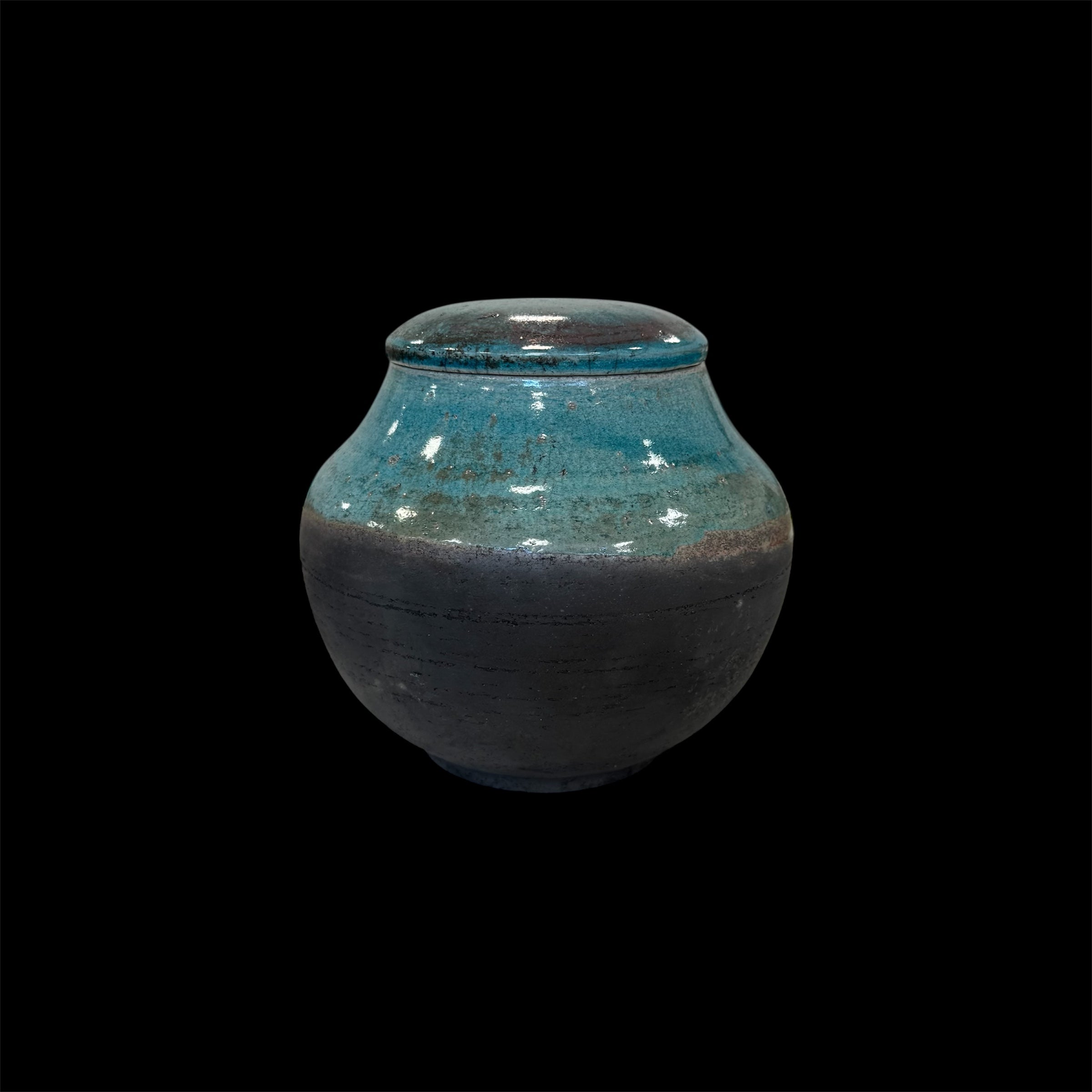 Lovers Urn Set | Companion Urns | Raku Ceramic Urns For Couple | Cremation Urn For Adults Set Of Two | One-of-a-Kind Urn | Raku Urn For Two