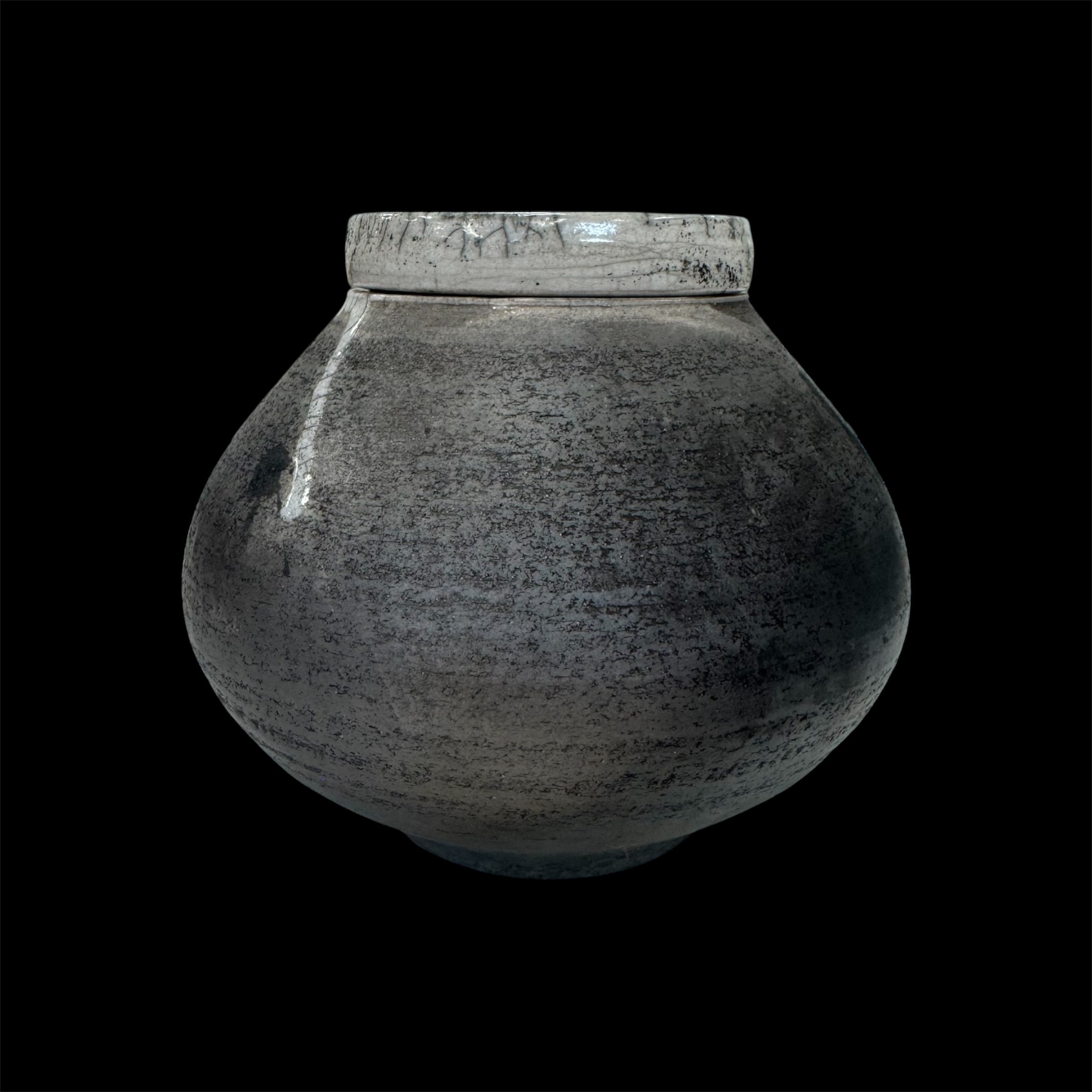 Japanese Cremation Urn | Fine Art Raku Urn | Handmade Unique Urn | Unique Urn For Ashes | Cremation Urn