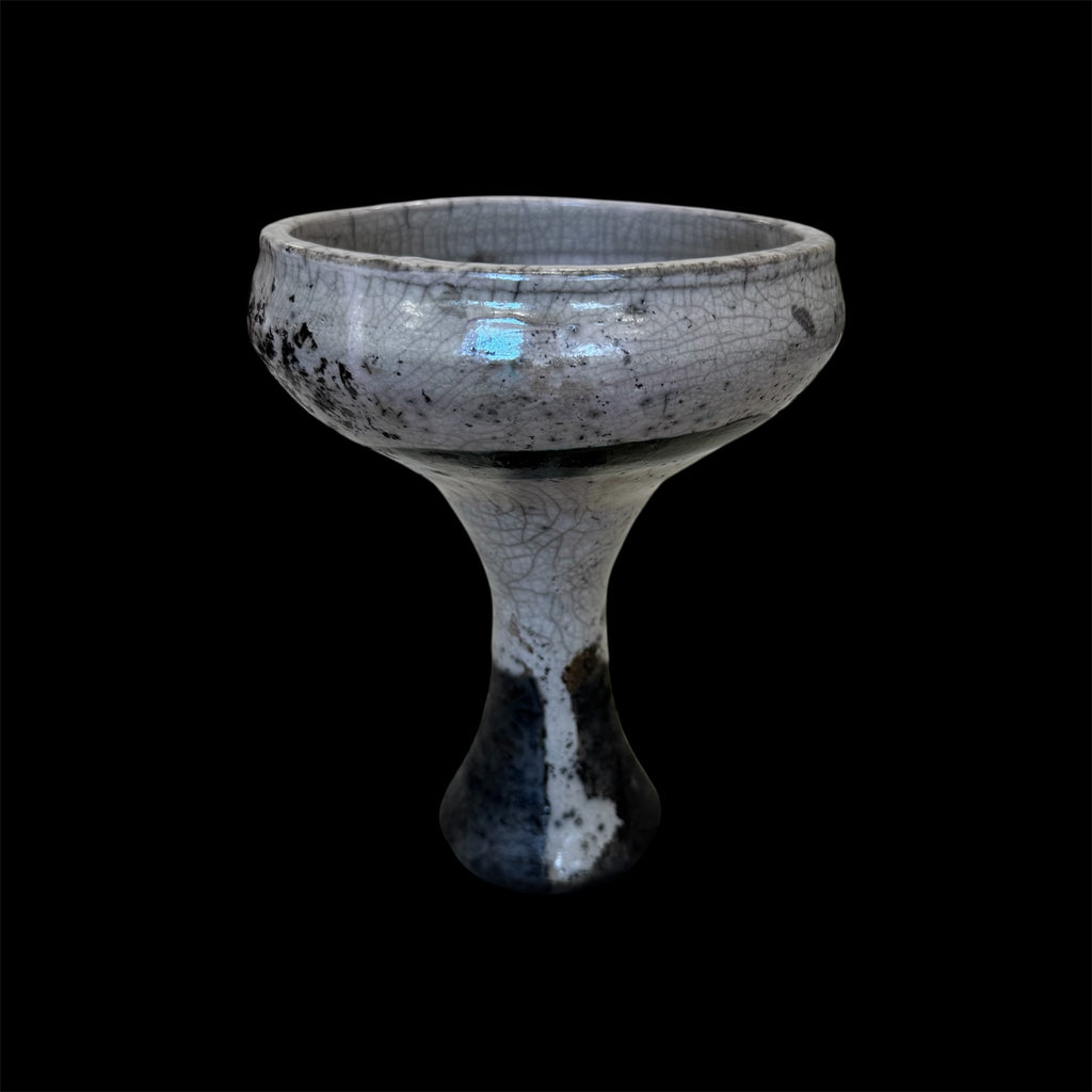 Raku Handmade Smudge Bowl | Rustic Copal Burner | Ceremonial Chalice For Rituals | Raku Copalero For Shamans | Resin Burner