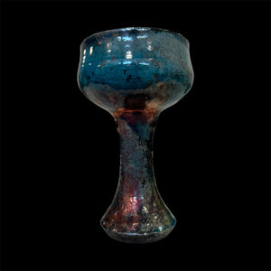 The Strong Earthy Copalera | Raku Handmade Smudge Bowl | Rustic Copal Burner | Ceremonial Chalice For Rituals | Raku Copalero For Shamans | Resin Burner | Mexica