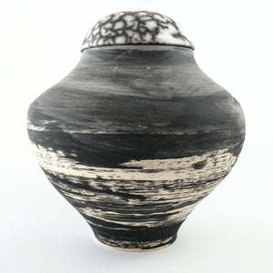 Naiim Pottery, Handmade Carved Raku Pottery Vase, Handmade Ashes Urn, Large Urn, Ceramic Vase, Decorative Art, Homedecore, Luxury Ceramic, Pet urn