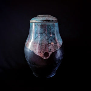 Shine Black Cremation Urn | Fine Art Keepsakes | Crafted Unique Urn by Naiim pottery | Unique Urns For Ashes | Cremation Urn | Pet Urn | 8