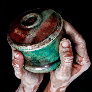 Keepsake Cremation Urns | Unique keepsake Urn | Handmade Ceramic Urn | Keepsake for Ashes | Pet Keepsake | Wabi Sabi Urn | Dogs Urn
