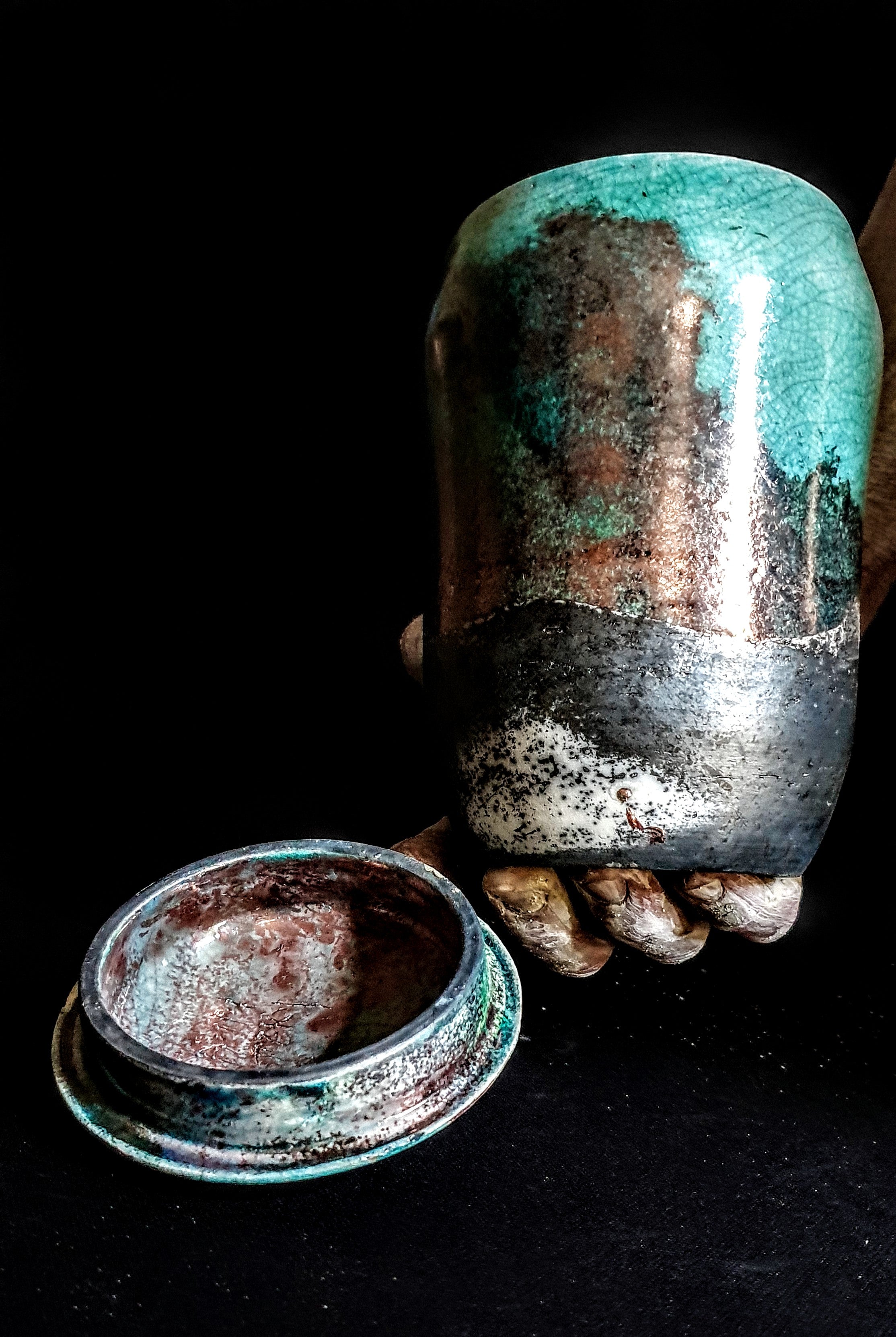 Ocean Shell Handmade Keepsake Urn for Pets | One-of-a-Kind  Modern Artistic Urn