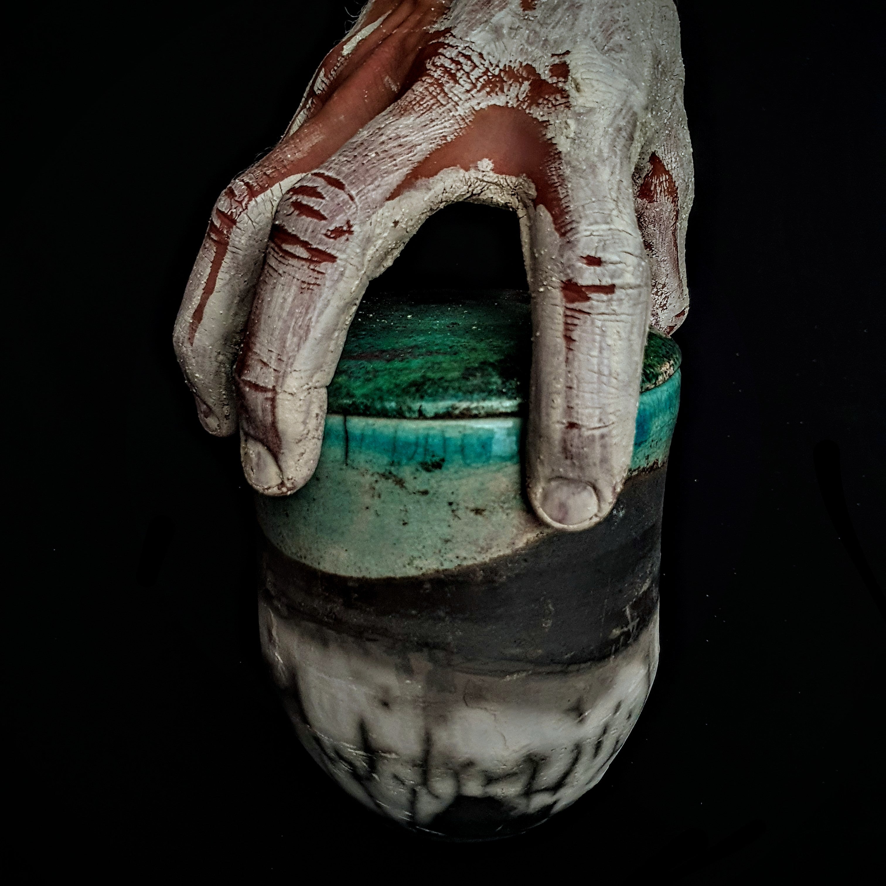 Naked Raku Pet urn Handcrafted By Naiimpottery | One Of A Kind Keepsake | Ceramic Pet Urn | Artistic Unique Urn | Cats Urns | Funeral Urn