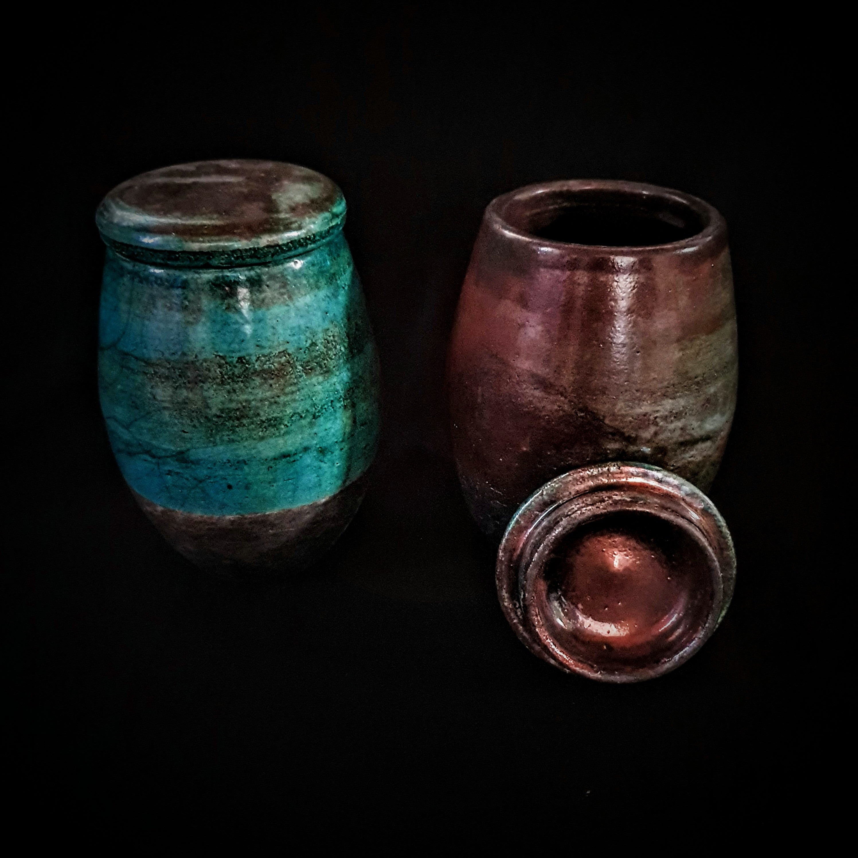 Artistic Copper Raku Urn | Cremation Urn For Human Or Pet Ashes | Urn for your Loved one | Luxury Wabi Sabi Urn | Artisan Unique Urn | Love8