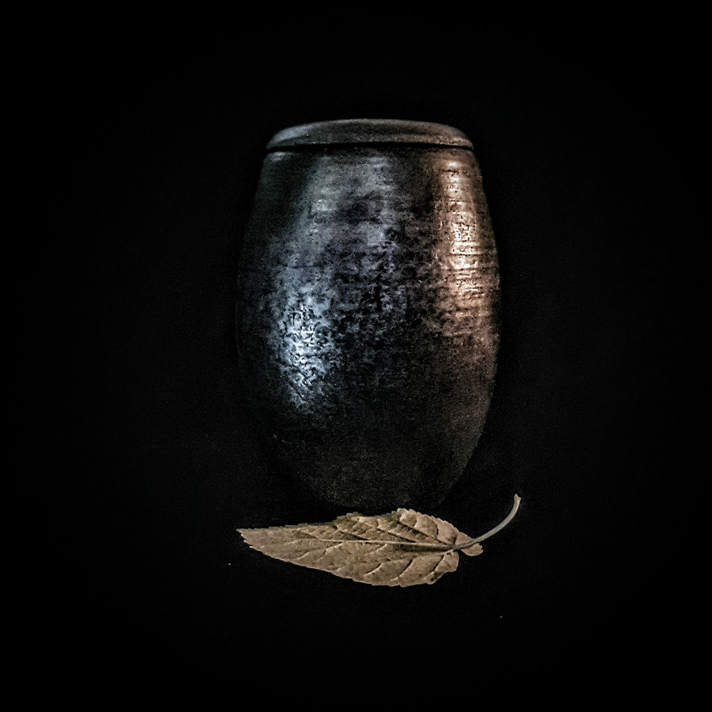 Black Artistic Urn | Urn For Human Or Pet Ashes | Artistic Unique Urns | Cremation Urn For Your Loved Ones | One Of A Kind Urn | Wabi Sabi 8