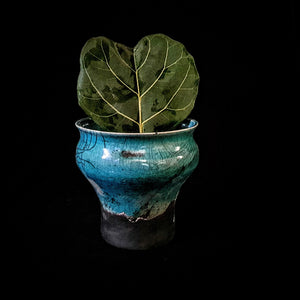 Wabi Sabi Vase | Handcrafted Raku Vase | Raku Pottery | Home Decor Vase | Unique Vase | Interiors Design | Fine art vase | Artistic Vase