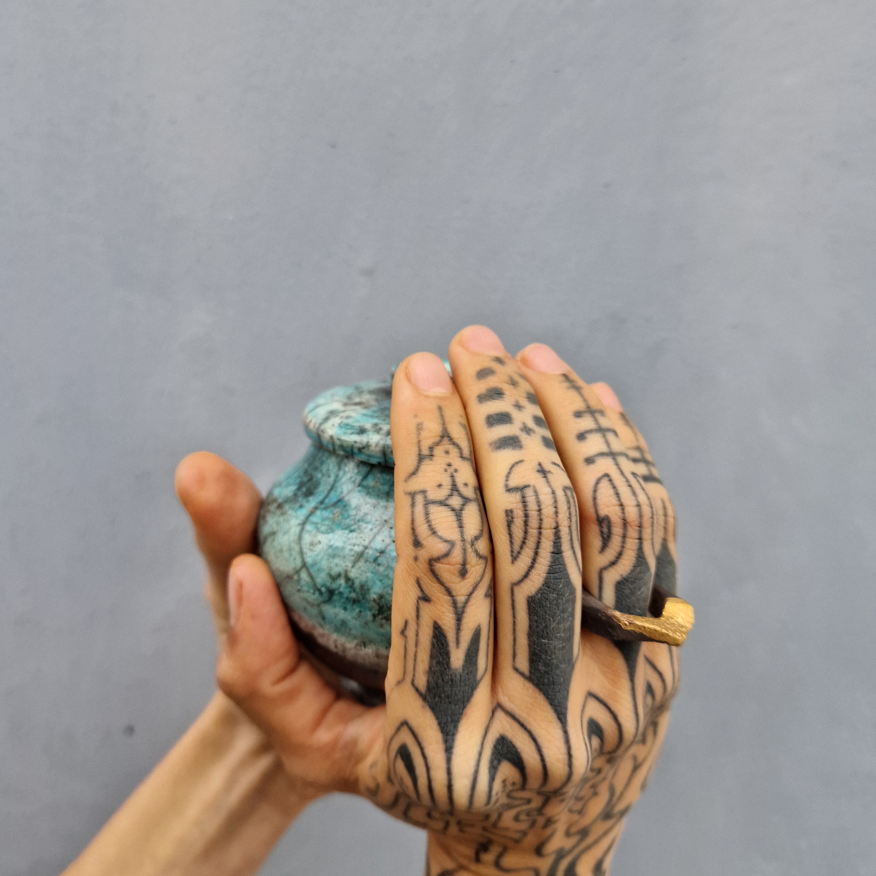 Ceramic Handcrafted Rings | Handmade Jewelry | Unique Unisex Rings | M –  naiimpottery