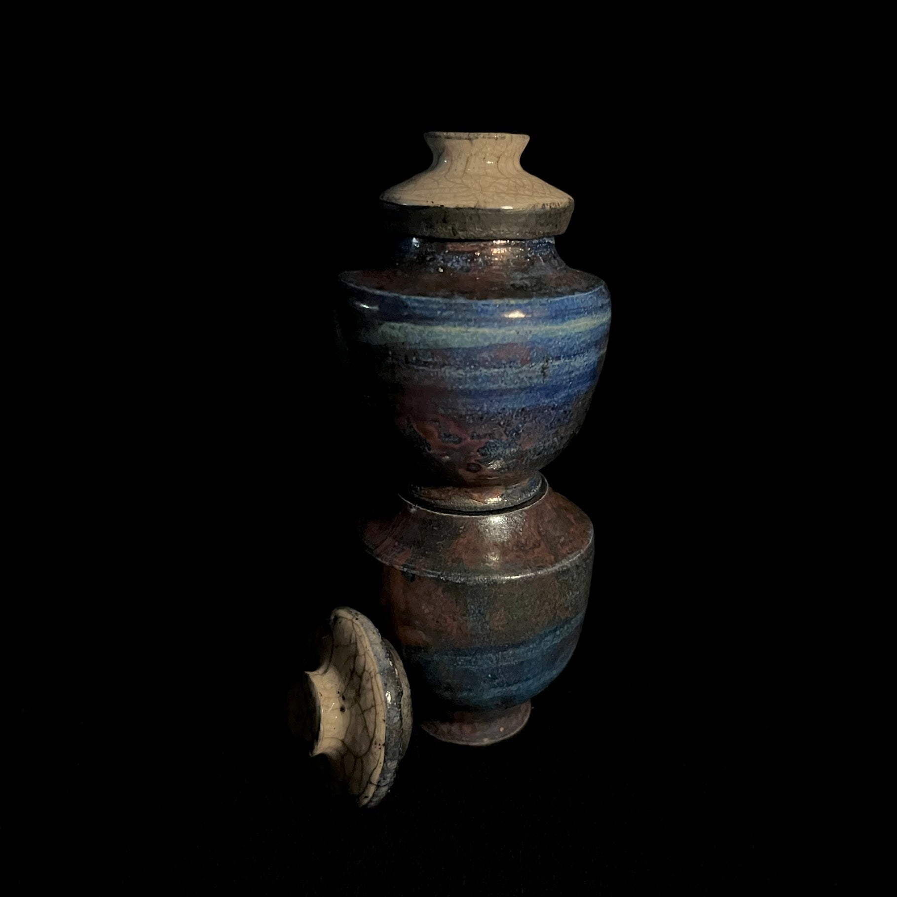 Handmade Ceramic Keepsake Urn | Keepsake for Ashes | Keepsake Cremation Urns | canopic jar | Wabi Sabi Urn | Unique keepsake | canonic jar
