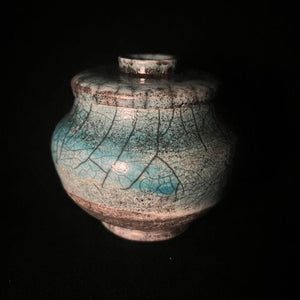 Handmade Ceramic Keepsake | Keepsake for Ashes | Keepsake Cremation Urns | Pet Keepsake | Wabi Sabi Urn | Unique keepsake Urn | Raku Urn