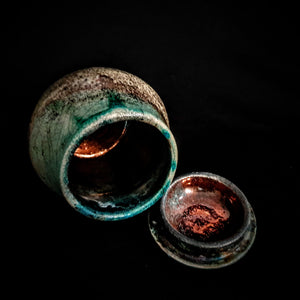 Raku Fired Urn for Pets | Pet Urns | Cremation Urn For Human Or Pet Ashes | Handmade Ceramic Keepsake | Wabi Sabi Urn | Raku Keepsake | 8